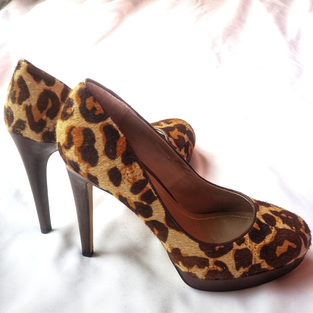 Vince Camuto Leopard Pumps